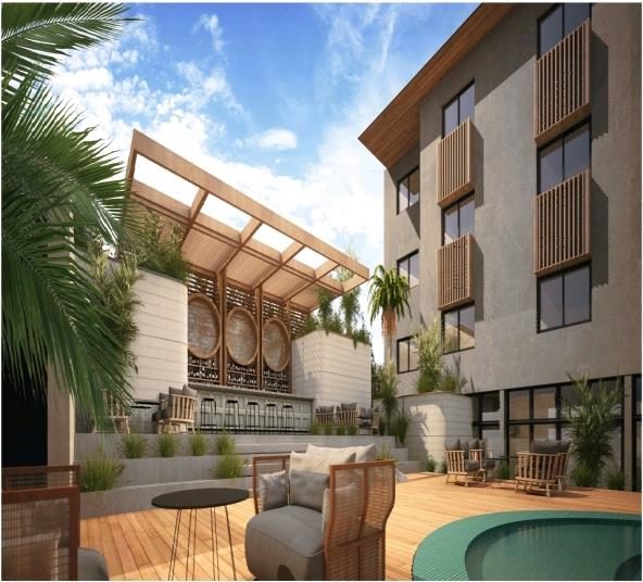 Courtyard render